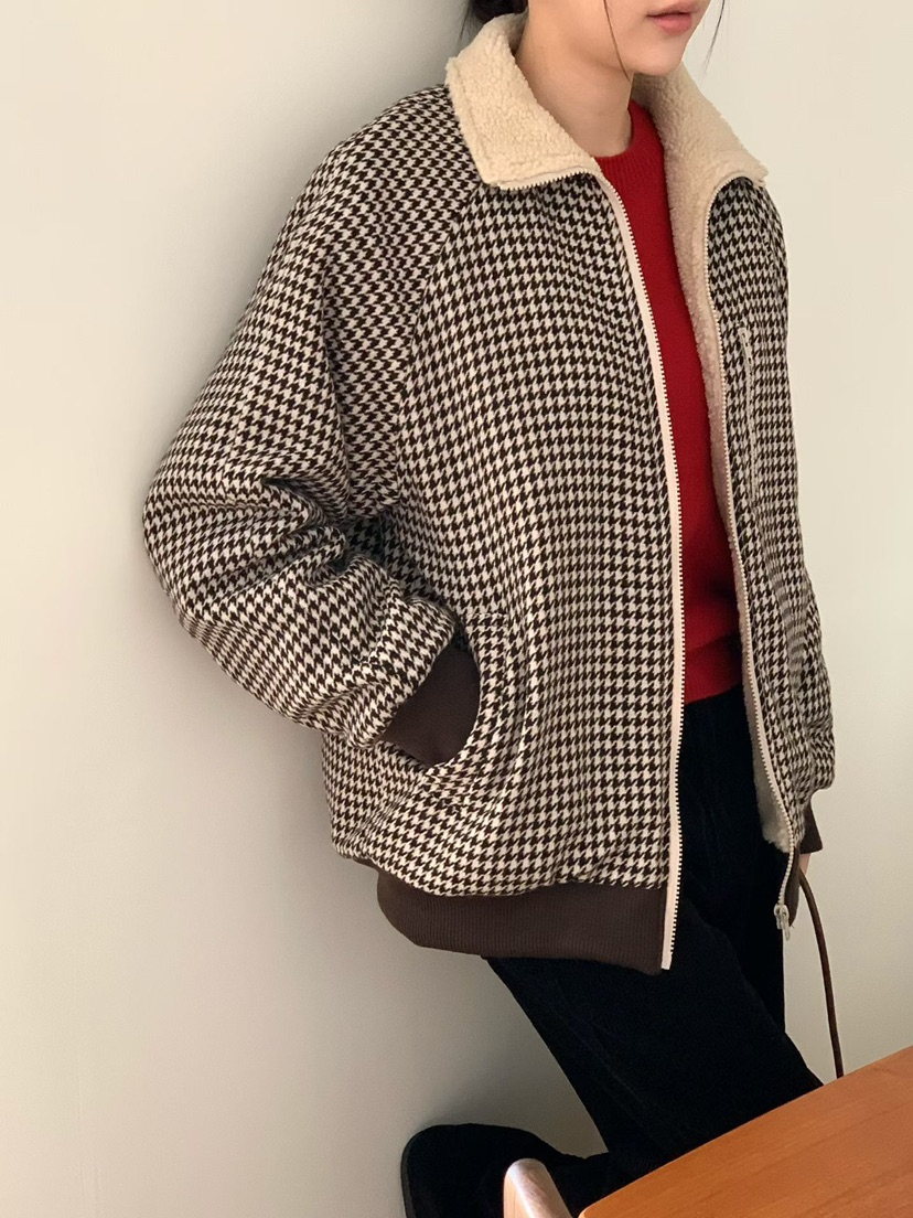 BINUS東大門㊣直郵女士新款時尚25秋冬推薦人氣職業休閑夾克BINUS夾克