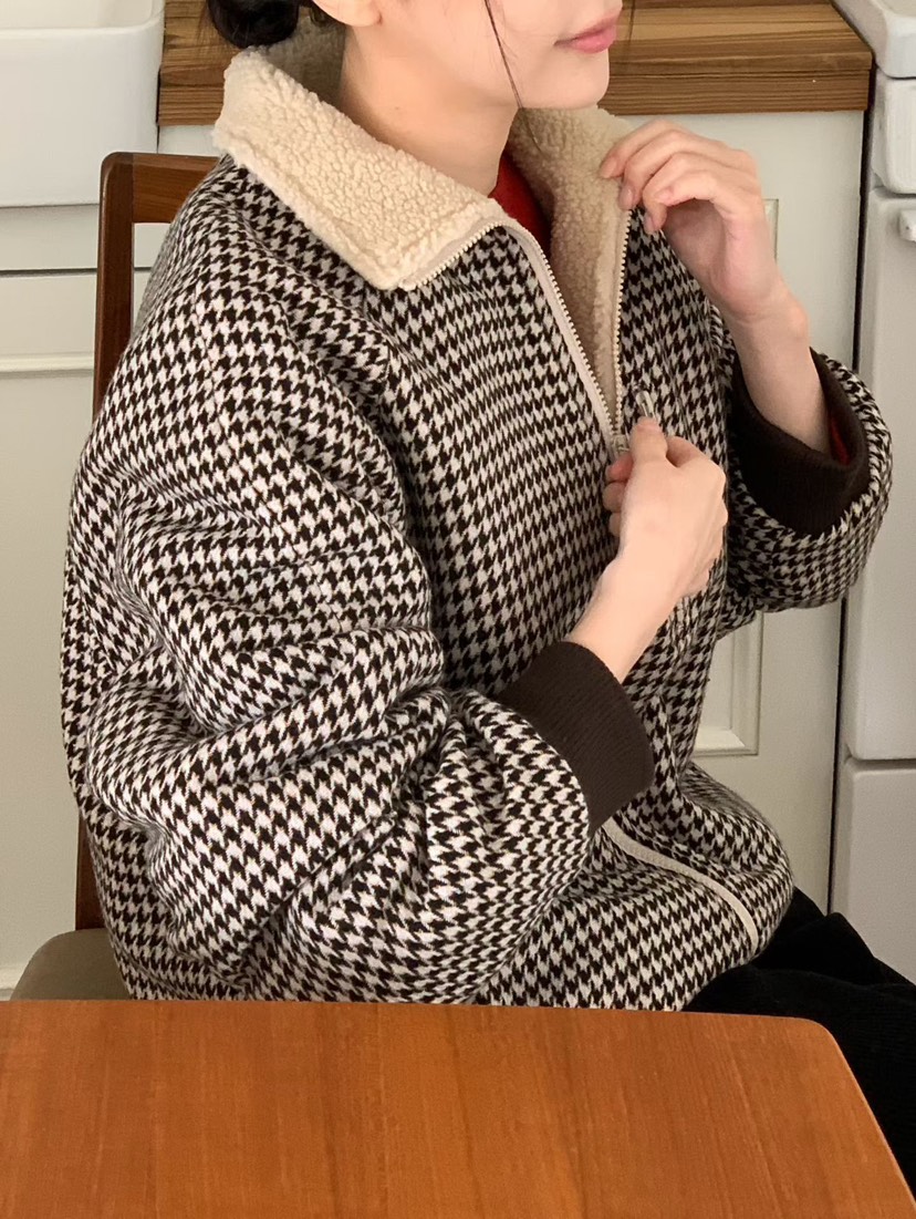 BINUS東大門㊣直郵女士新款時尚25秋冬推薦人氣職業休閑夾克BINUS夾克