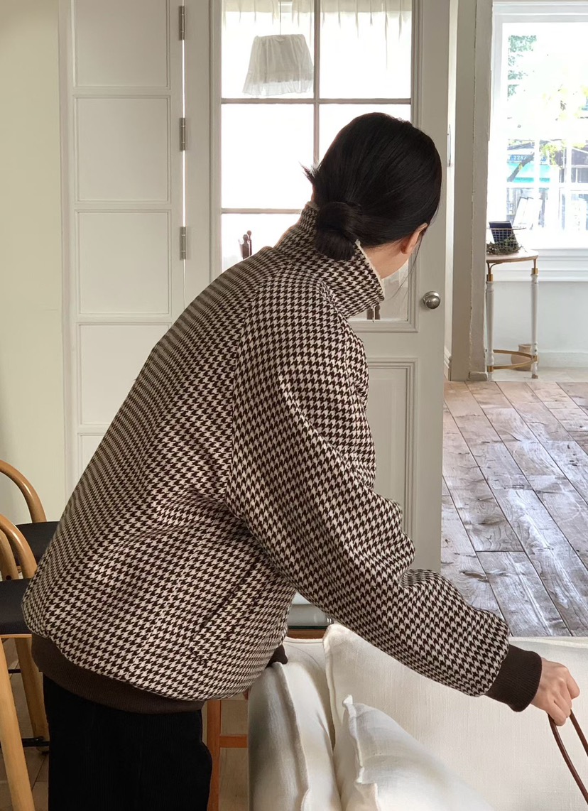 BINUS東大門㊣直郵女士新款時尚25秋冬推薦人氣職業休閑夾克BINUS夾克