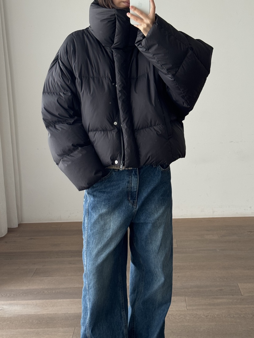 LE-PPL韓國代購㊣女士新款真品25秋冬時尚人氣短款棉服填充絨LE-PPL短款棉服