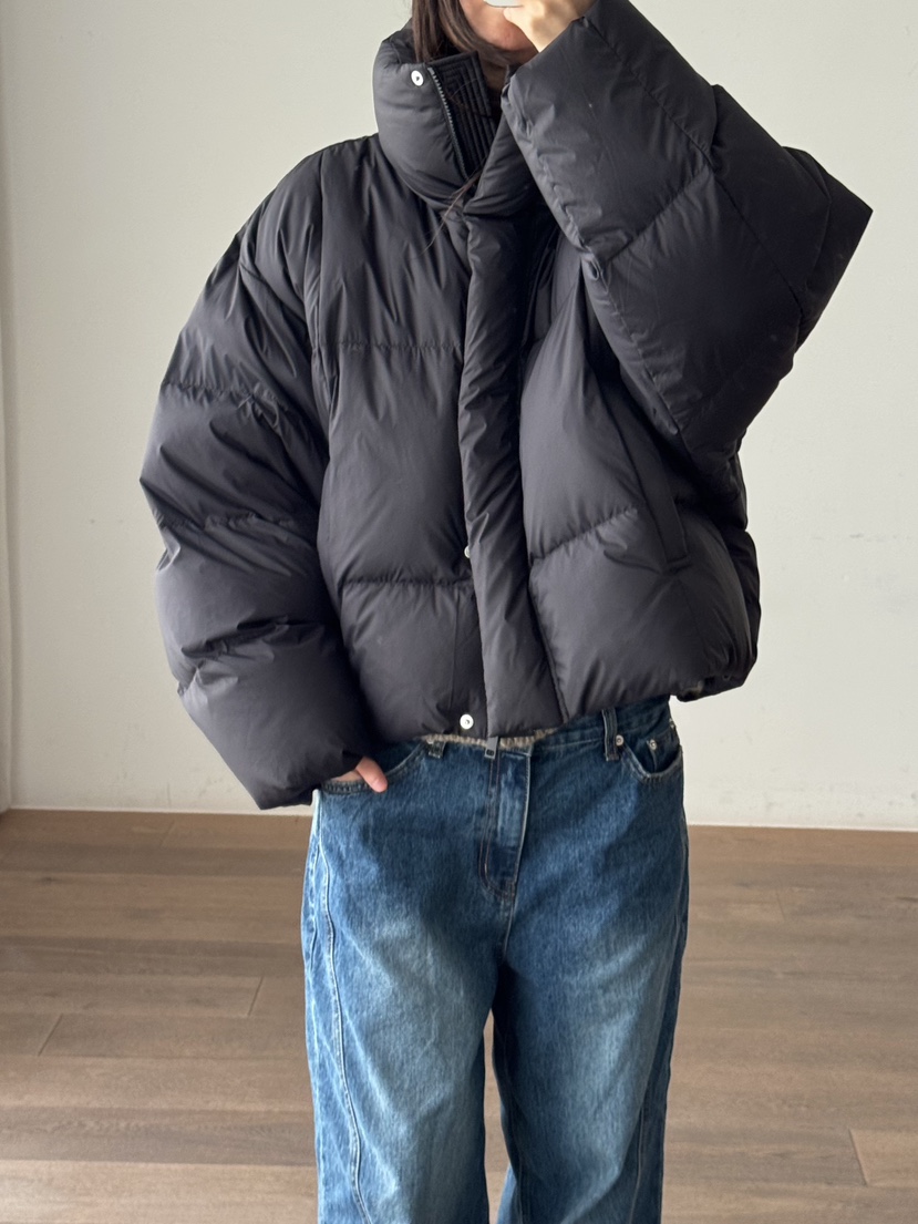 LE-PPL韓國代購㊣女士新款真品25秋冬時尚人氣短款棉服填充絨LE-PPL短款棉服