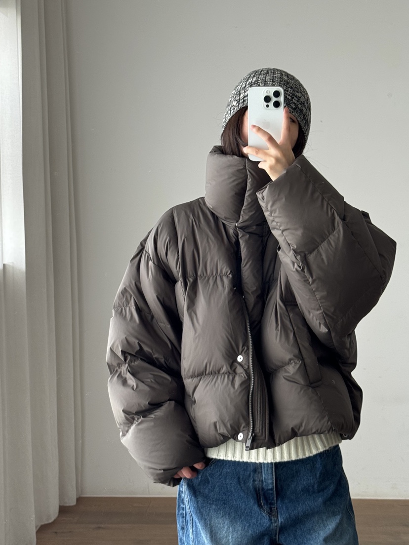 LE-PPL韓國代購㊣女士新款真品25秋冬時尚人氣短款棉服填充絨LE-PPL短款棉服圖色2