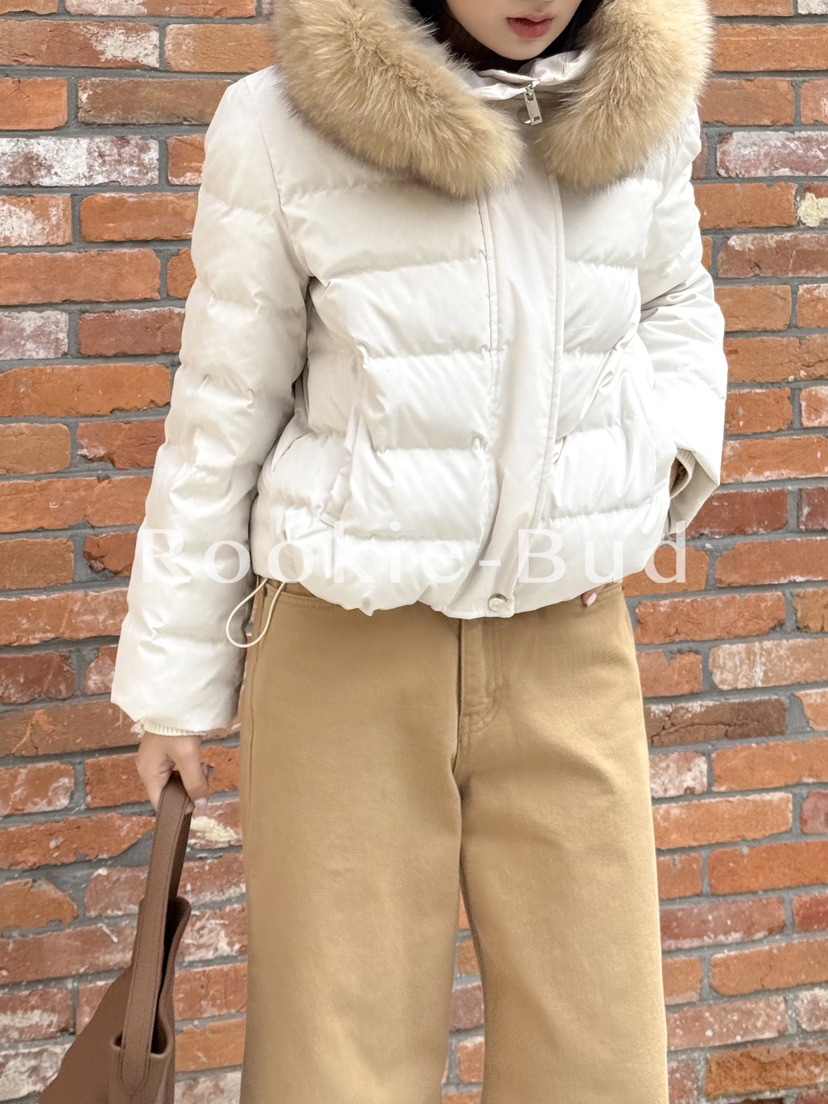 ROOKIE BUD東大門㊣代購女裝新品人氣休閑時尚短款棉服狐貍ROOKIE BUD-L短款棉服