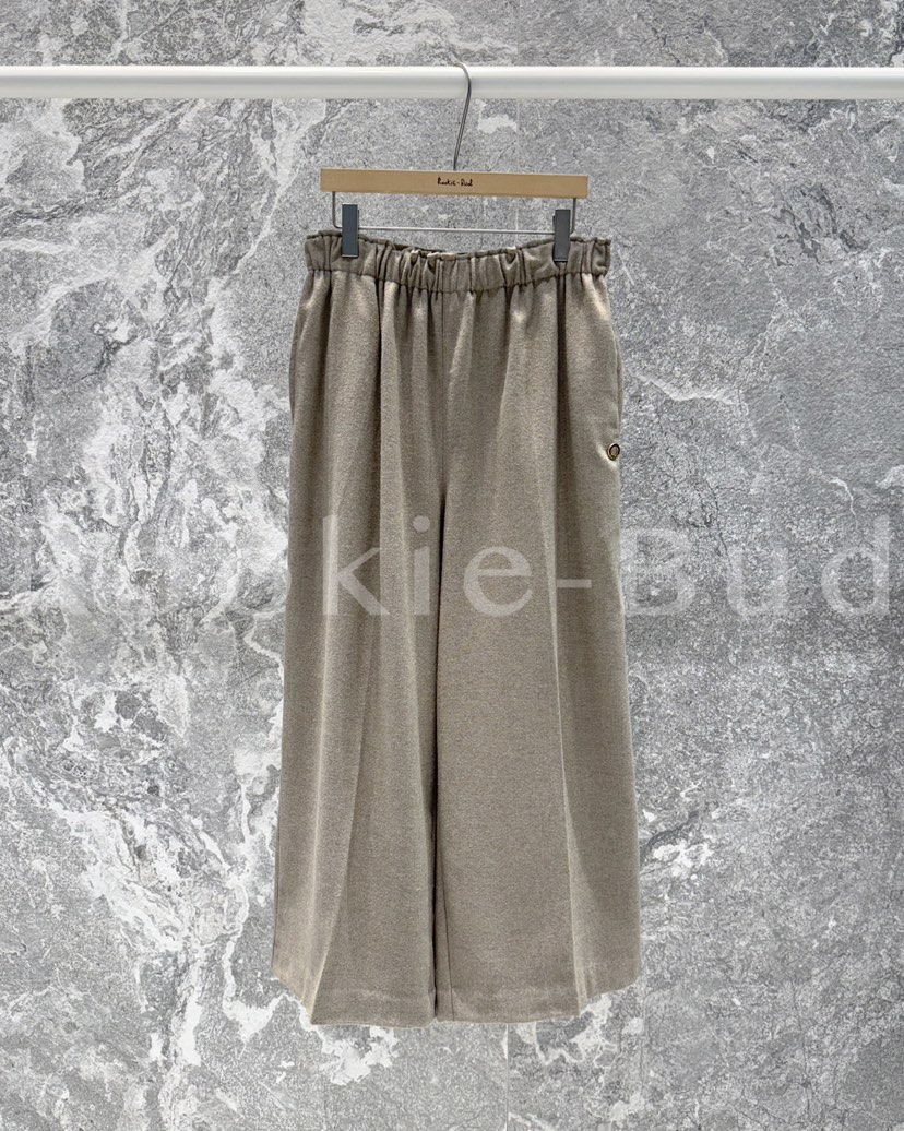 ROOKIE BUD韓國直郵㊣女裝新款推薦休閑職業熱賣休閑褲羊毛ROOKIE BUD-L休閑褲圖色1