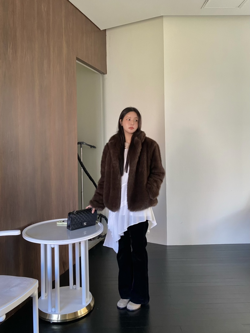 OUPPT東大門㊣代購女士新品人氣熱賣休閑推薦職業真品短款大衣OUPPT短款大衣