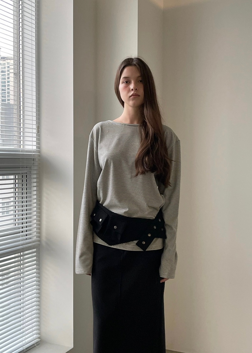 ANOTHER AVENUE韓國直郵㊣女裝新品真品時尚人氣職業長袖T恤ANOTHER AVENUE長袖T恤