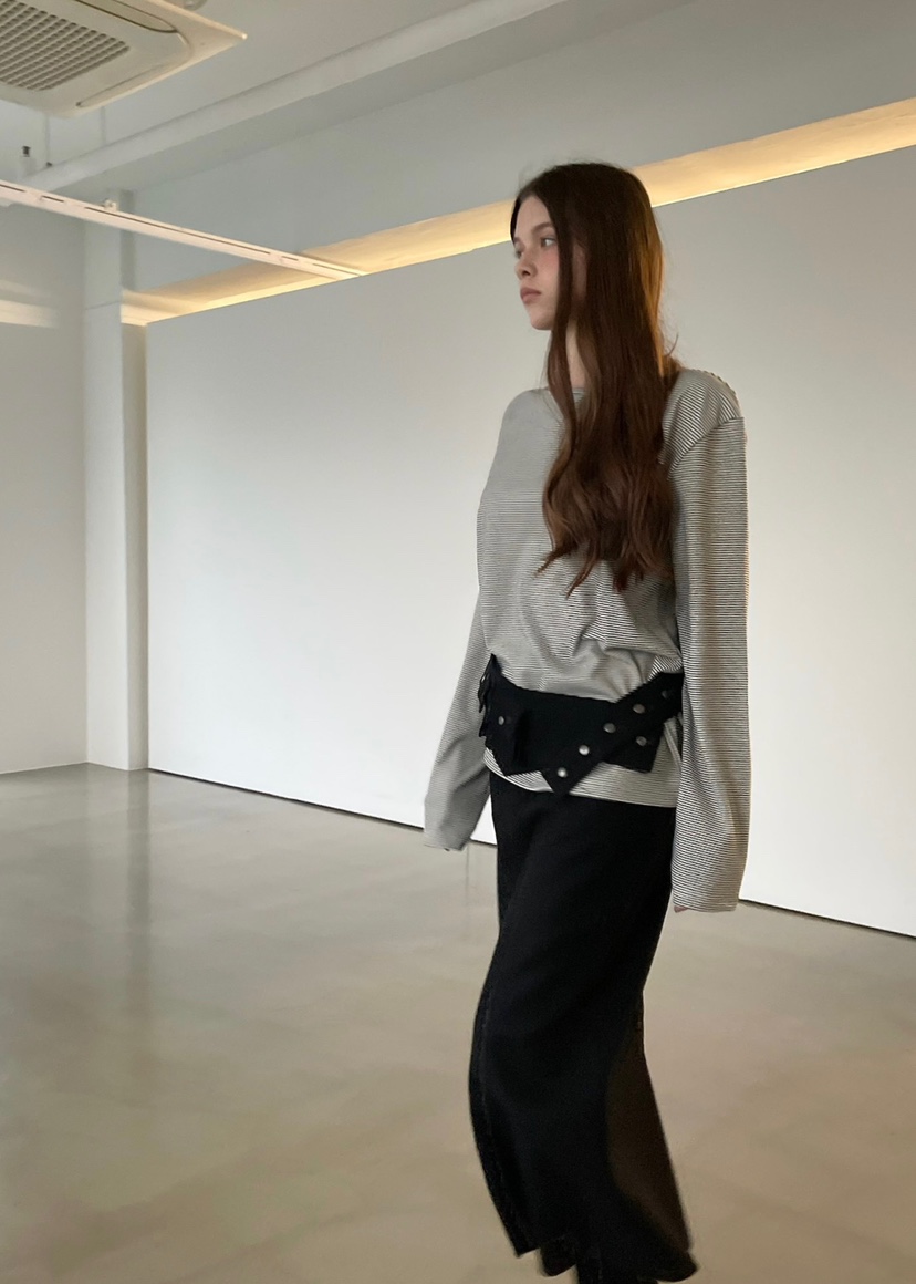 ANOTHER AVENUE韓國直郵㊣女裝新品真品時尚人氣職業長袖T恤ANOTHER AVENUE長袖T恤