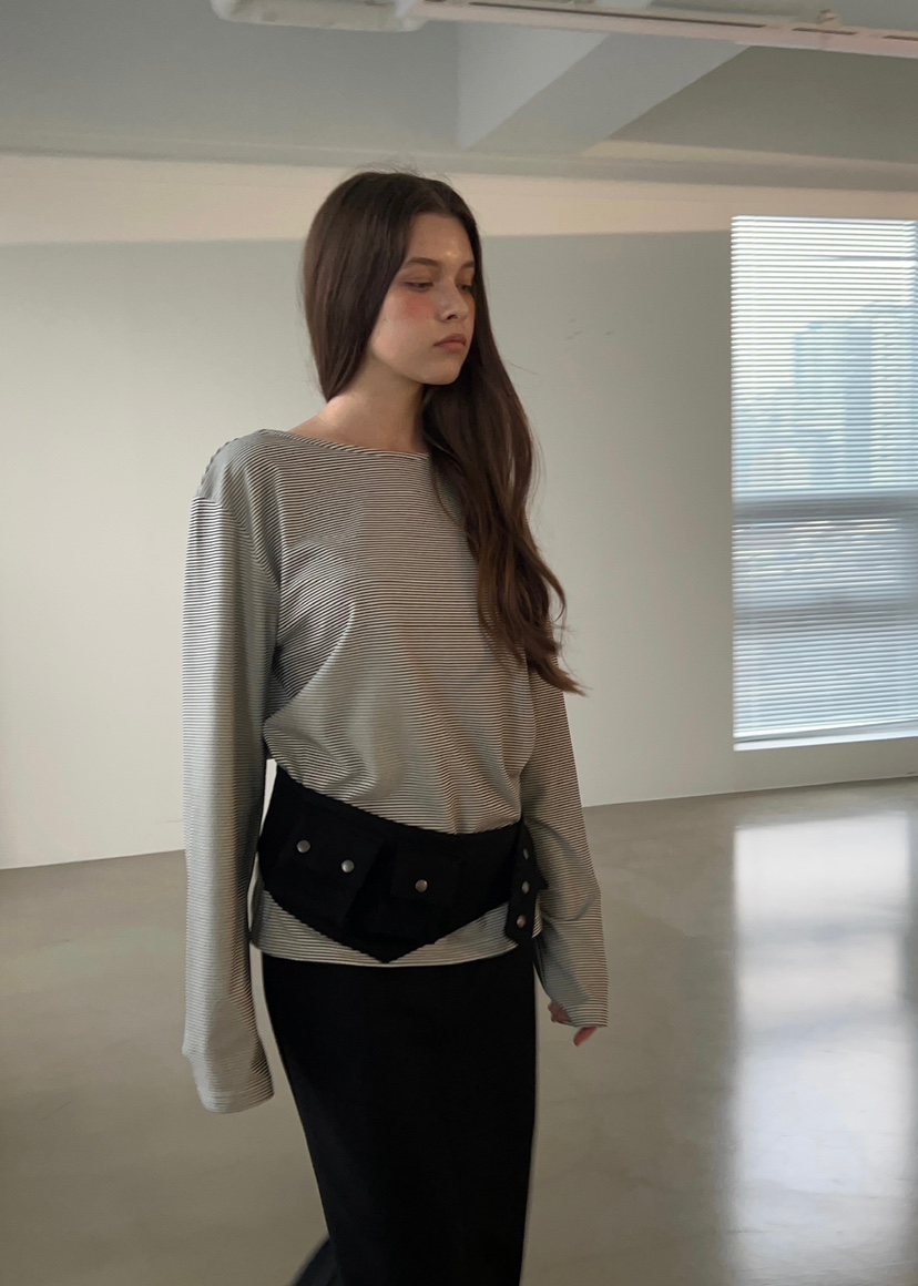 ANOTHER AVENUE韓國直郵㊣女裝新品真品時尚人氣職業長袖T恤ANOTHER AVENUE長袖T恤