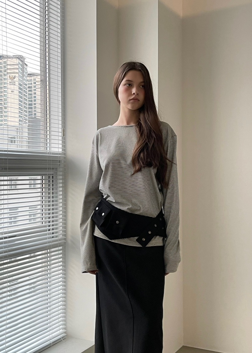 ANOTHER AVENUE韓國直郵㊣女裝新品真品時尚人氣職業長袖T恤ANOTHER AVENUE長袖T恤