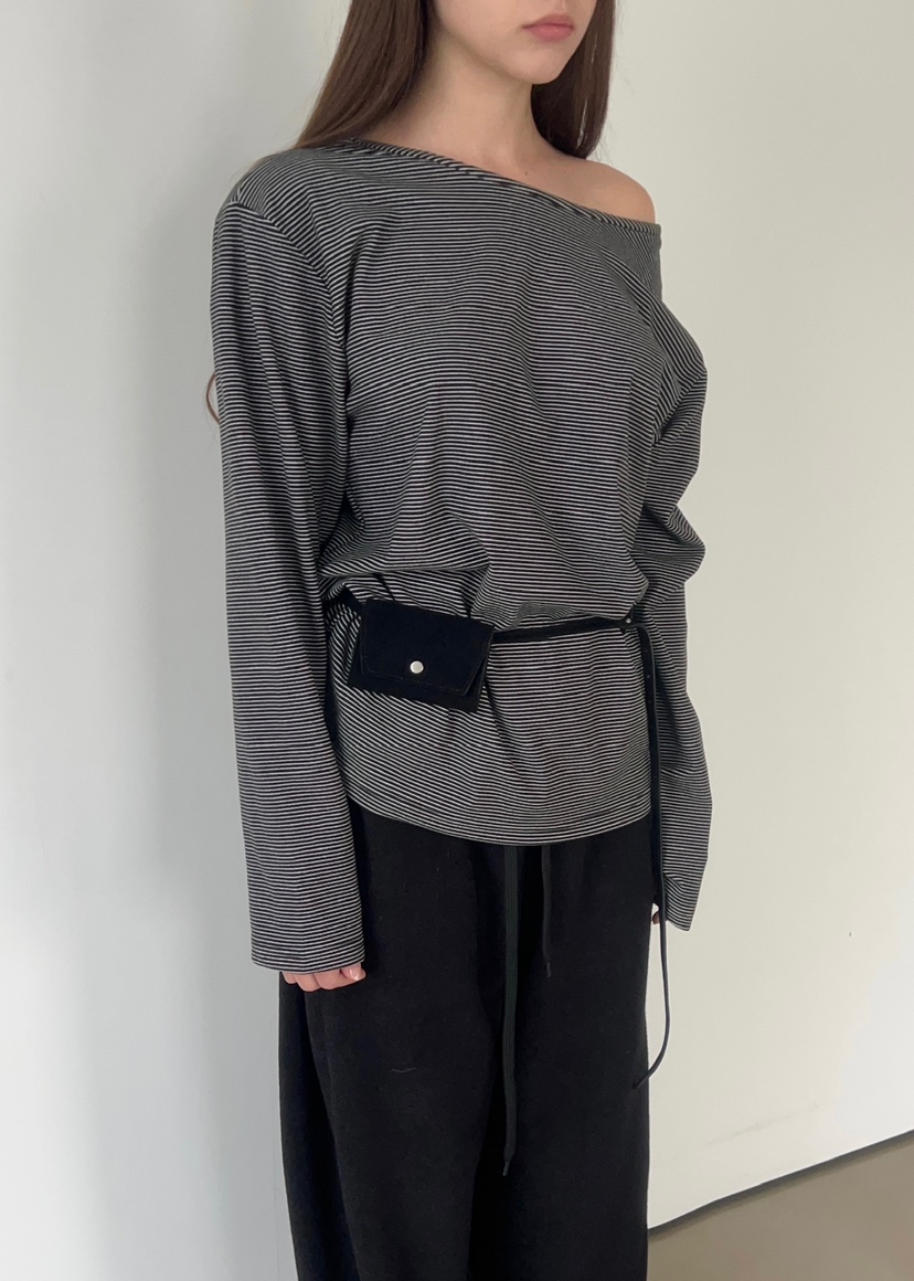 ANOTHER AVENUE韓國直郵㊣女裝新品真品時尚人氣職業長袖T恤ANOTHER AVENUE長袖T恤