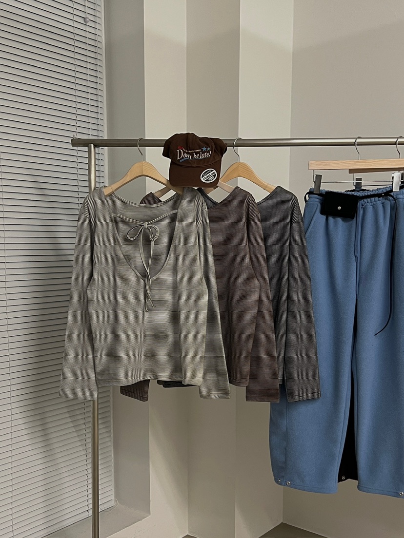 ANOTHER AVENUE韓國直郵㊣女裝新品真品時尚人氣職業長袖T恤ANOTHER AVENUE長袖T恤