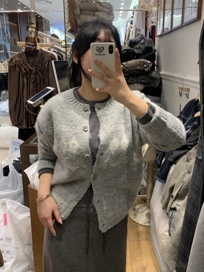 DE GO YOU韓國直郵㊣女裝新款真品職業休閑熱賣針織衫羊毛衫DE GO YOU針織衫