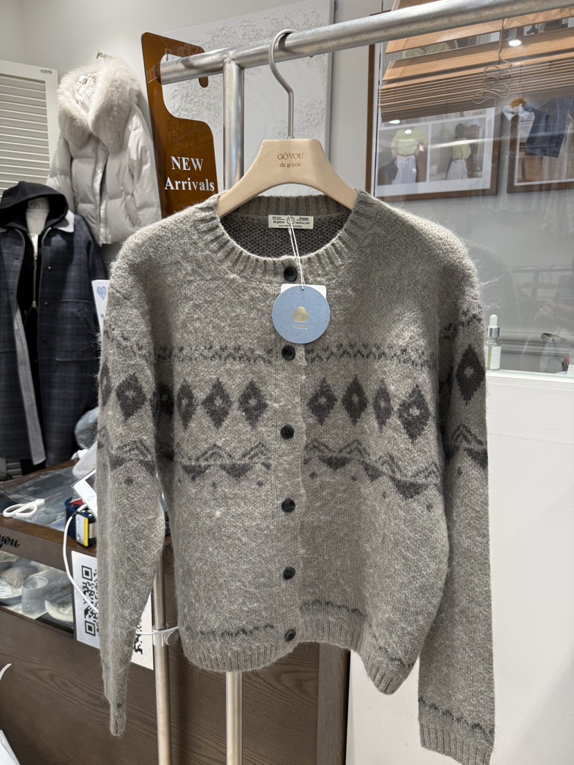 DE GO YOU韓國直郵㊣女裝新款真品職業休閑熱賣針織衫羊毛衫DE GO YOU針織衫圖色1