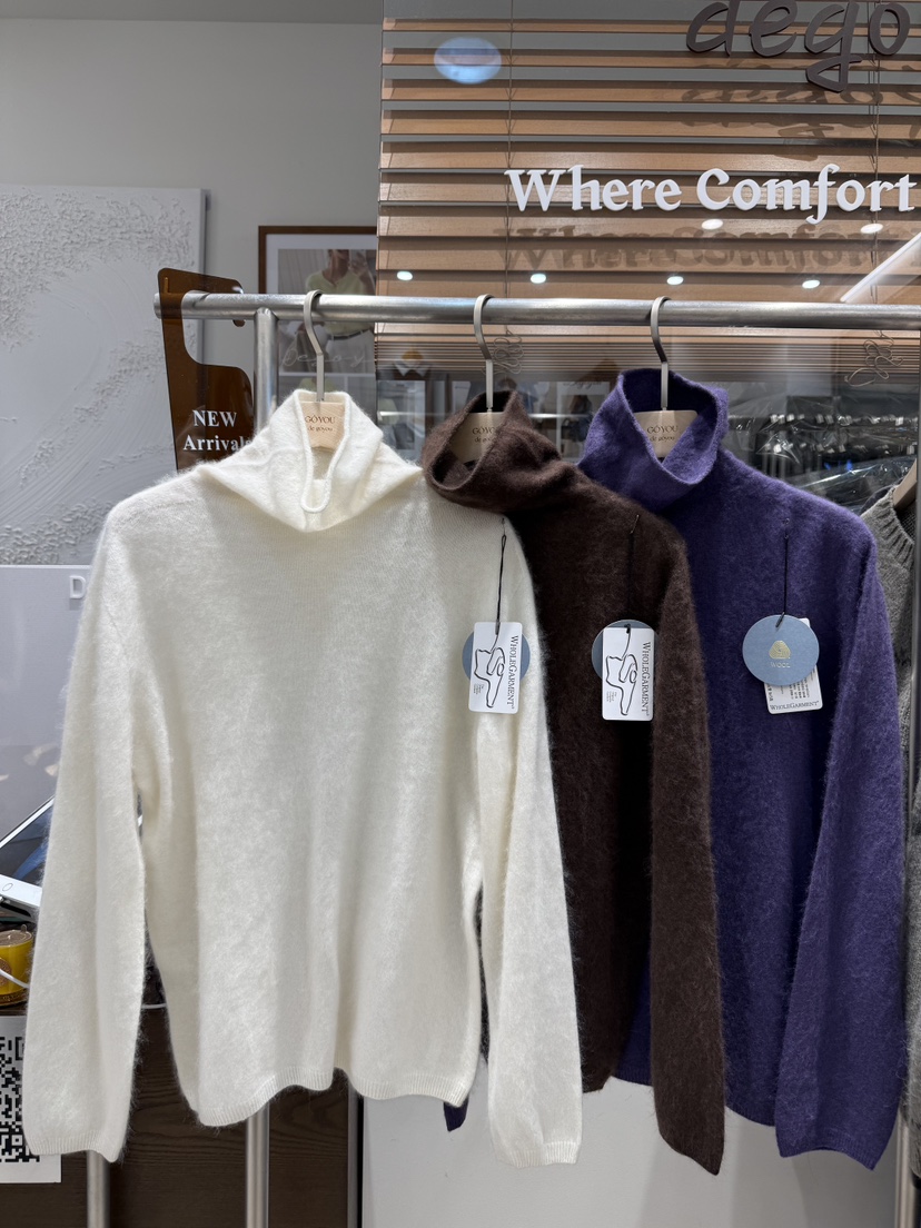 DE GO YOU東大門㊣直郵女裝新款熱賣25秋冬真品推薦針織衫DE GO YOU針織衫