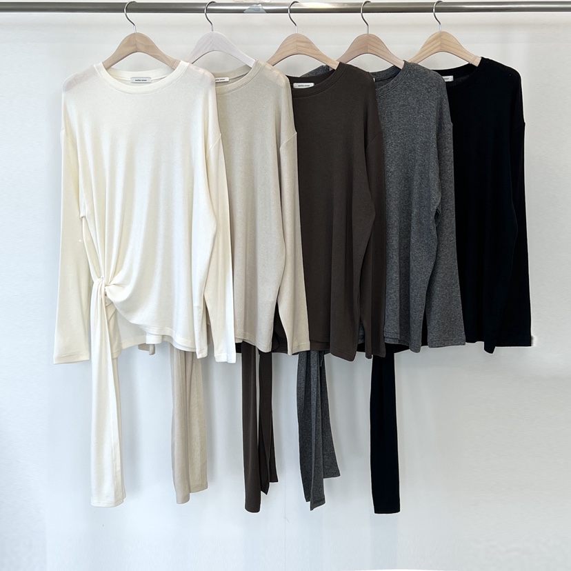 ANOTHER AVENUE東大門㊣代購女士新款熱賣休閑25秋冬長袖T恤ANOTHER AVENUE長袖T恤