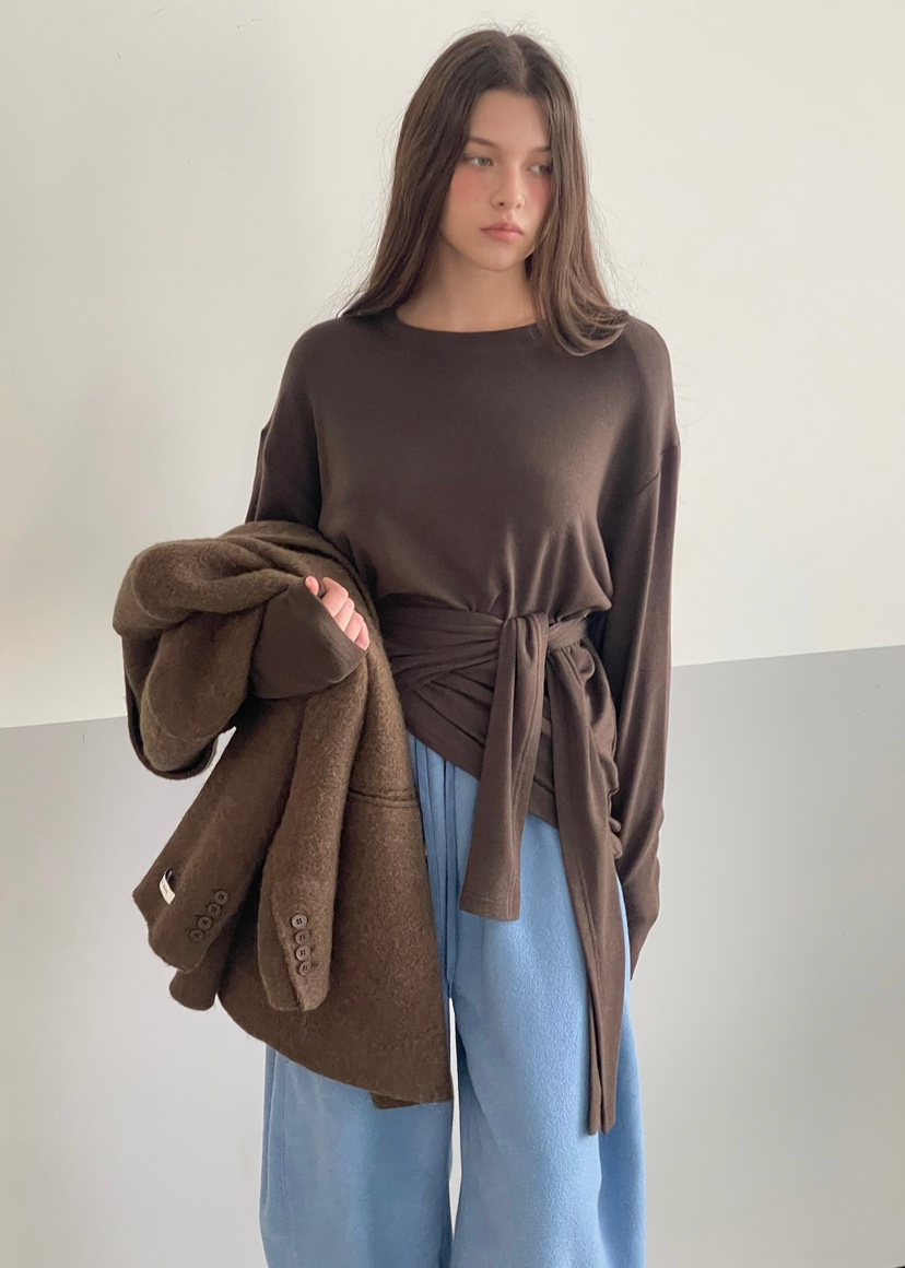 ANOTHER AVENUE東大門㊣代購女士新款熱賣休閑25秋冬長袖T恤ANOTHER AVENUE長袖T恤