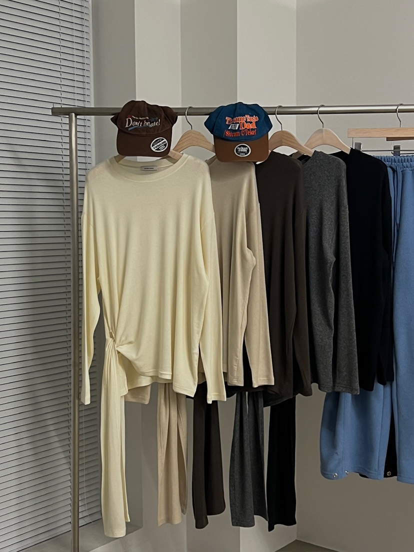 ANOTHER AVENUE東大門㊣代購女士新款熱賣休閑25秋冬長袖T恤ANOTHER AVENUE長袖T恤