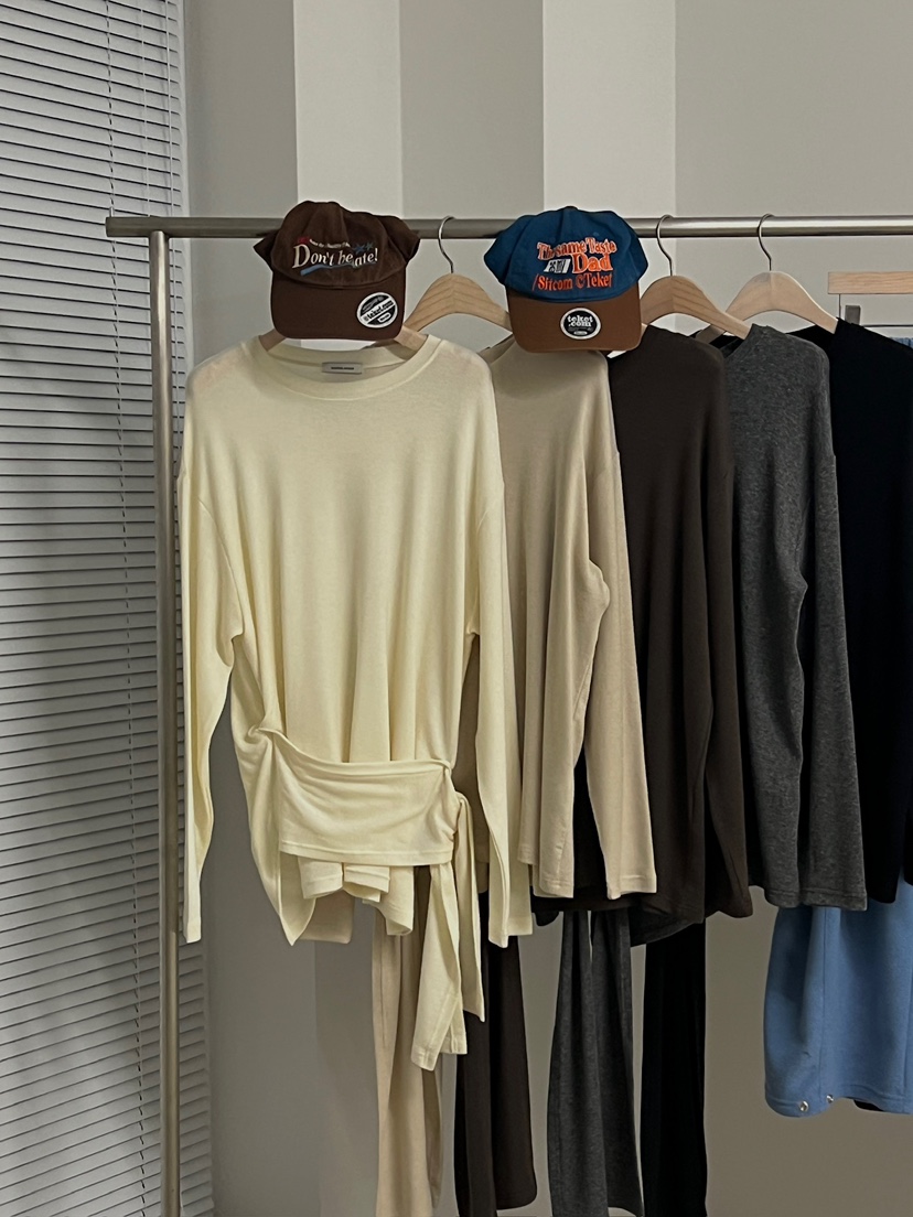 ANOTHER AVENUE東大門㊣代購女士新款熱賣休閑25秋冬長袖T恤ANOTHER AVENUE長袖T恤