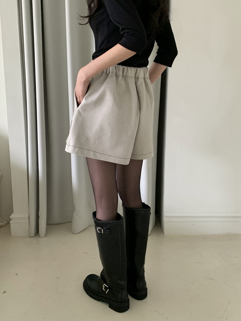 MOSMOS東大門㊣代購女士新款時尚推薦休閑真品職業人氣短褲MOSMOS短褲