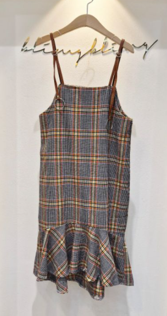 RICO韓國代購㊣女裝新品時尚職業休閑人氣推薦真品熱賣連衣裙bling bling/RICO連衣裙圖色1