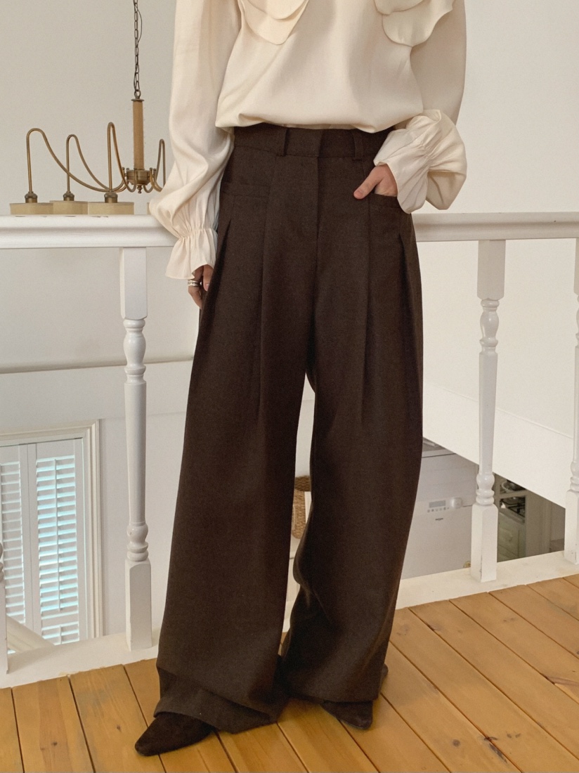 MOSMOS東大門㊣代購女士新款真品熱賣休閑時尚25秋冬休閑褲MOSMOS休閑褲