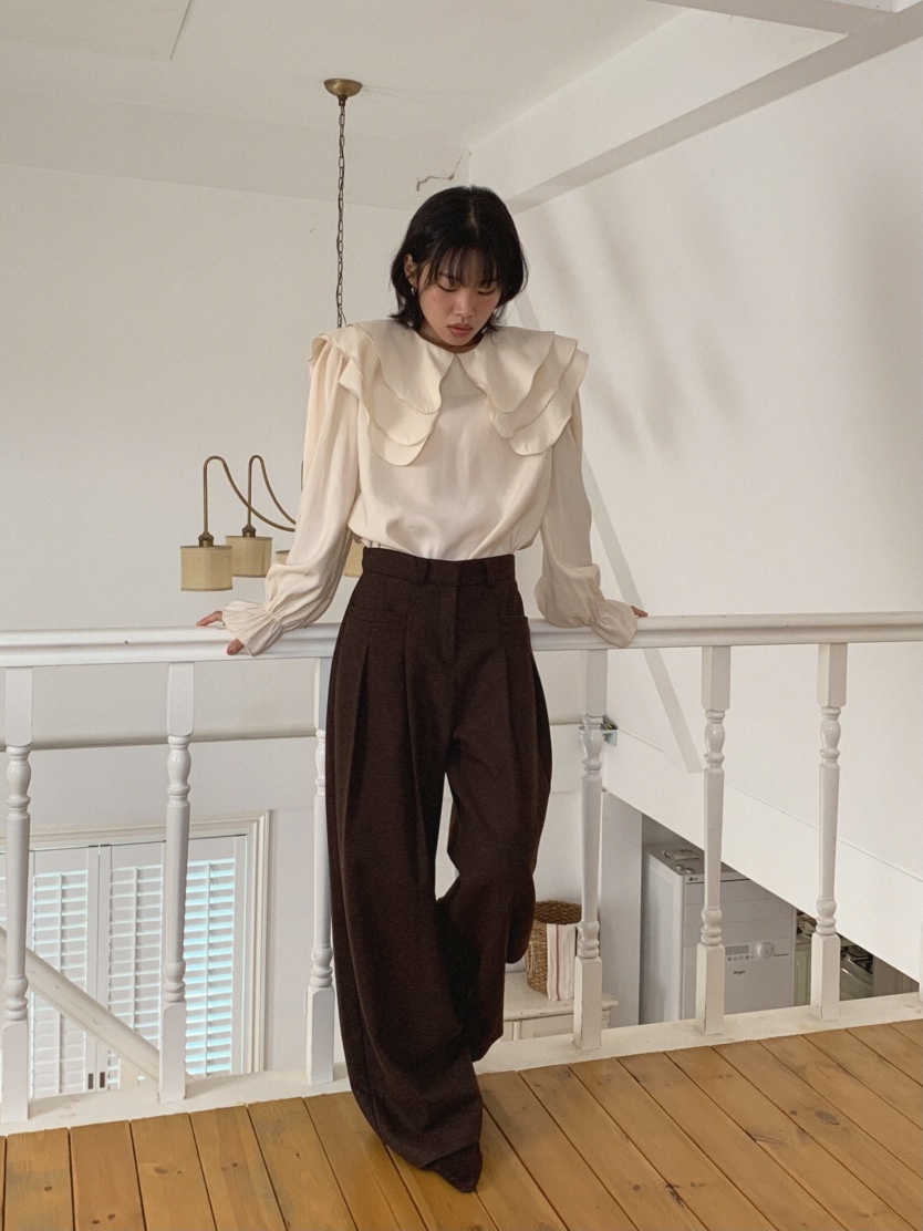 MOSMOS東大門㊣代購女士新款真品熱賣休閑時尚25秋冬休閑褲MOSMOS休閑褲