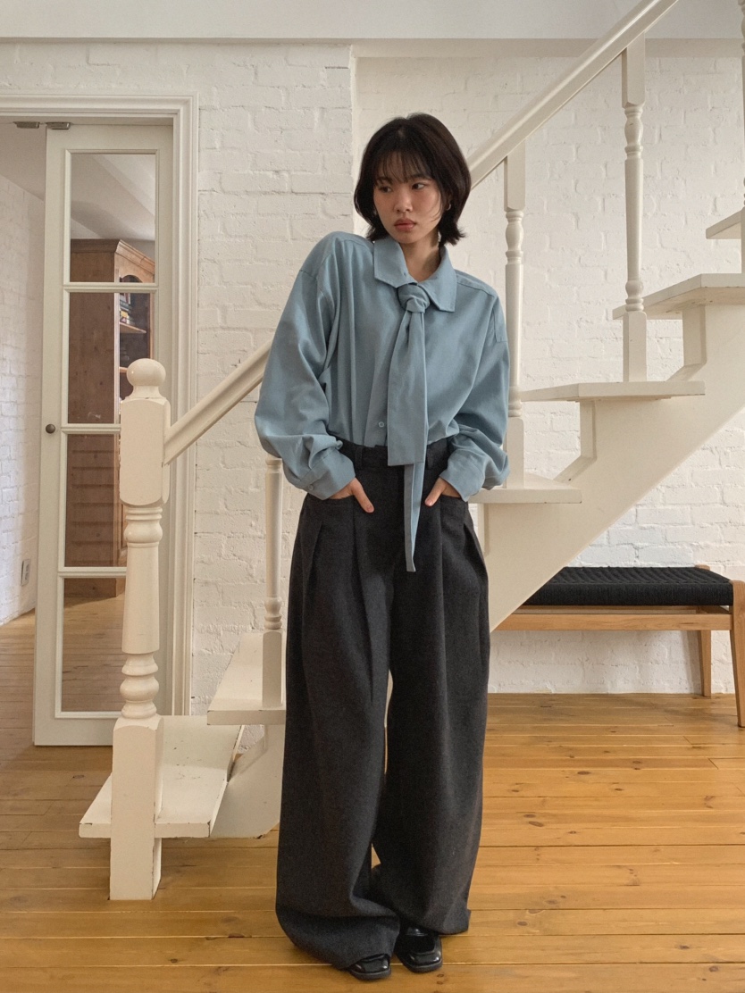 MOSMOS東大門㊣代購女士新款真品熱賣休閑時尚25秋冬休閑褲MOSMOS休閑褲