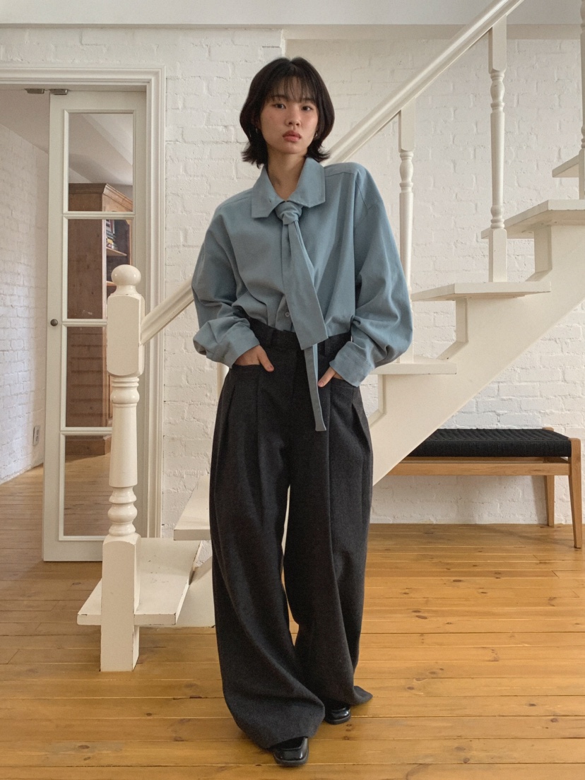 MOSMOS東大門㊣代購女士新款真品熱賣休閑時尚25秋冬休閑褲MOSMOS休閑褲