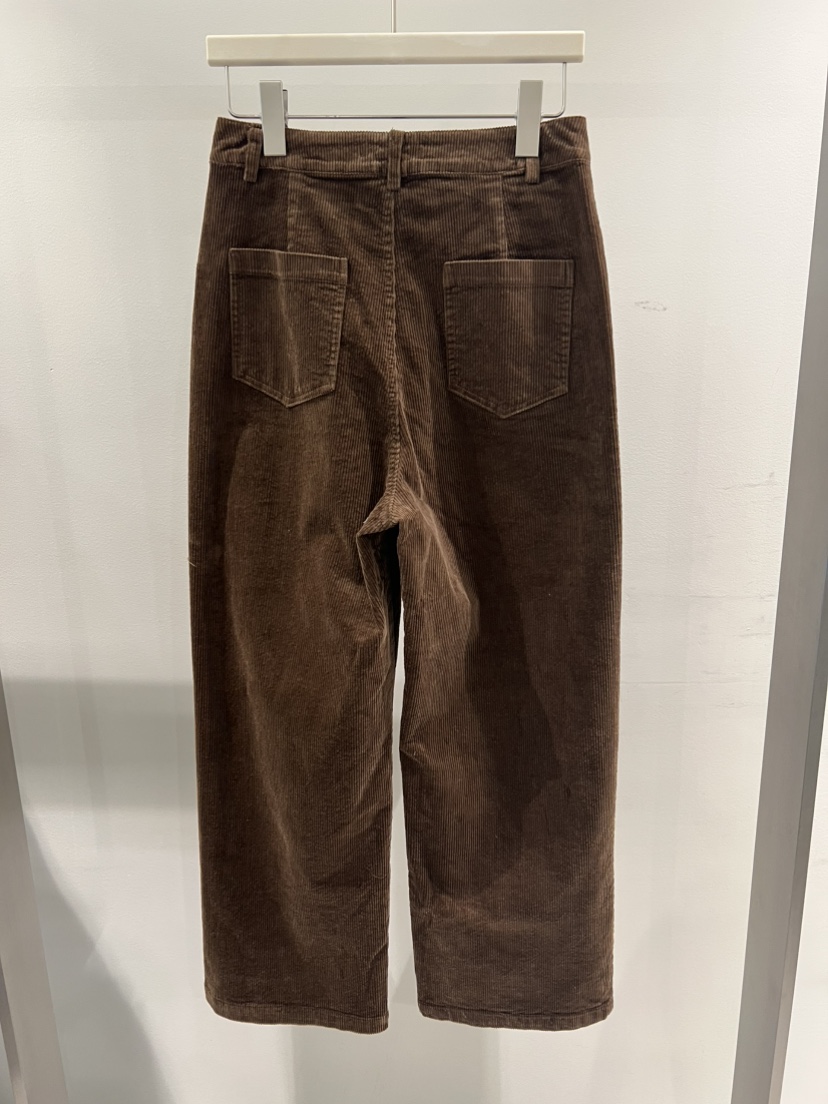 MENTOR東大門㊣代購女裝新品休閑25秋冬熱賣人氣休閑褲燈芯絨MENTOR休閑褲