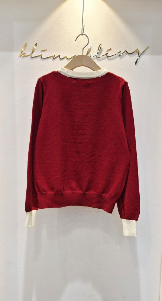 RICO東大門㊣直郵女士新款熱賣25秋冬真品職業人氣休閑針織衫bling bling/RICO針織衫