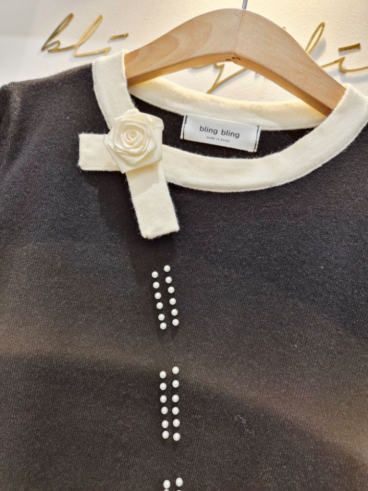 RICO東大門㊣直郵女士新款熱賣25秋冬真品職業人氣休閑針織衫bling bling/RICO針織衫