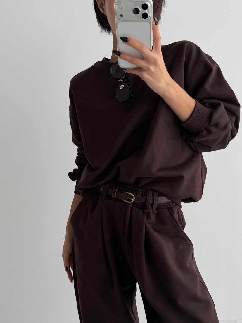 ANGLOG BEIGE東大門㊣代購女士新品推薦真品休閑職業人氣衛衣ANGLOG BEIGE衛衣圖色1