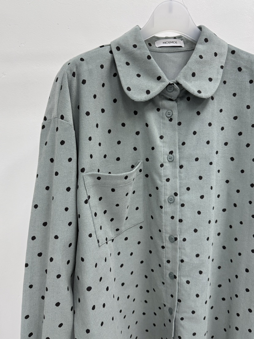 MOSMOS韓國直郵㊣女士新款人氣推薦25秋冬職業休閑襯衫蕾絲衫MOSMOS襯衫/蕾絲衫