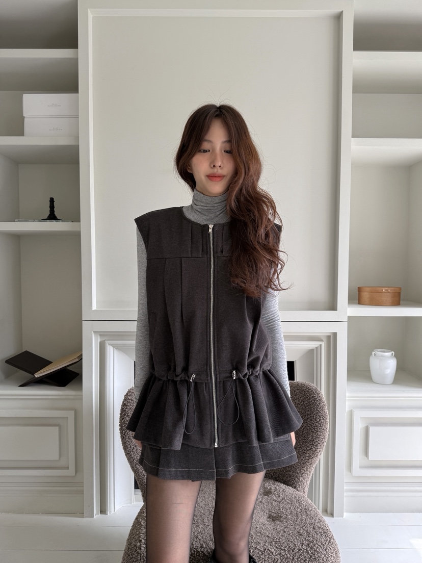 MOSMOS韓國代購㊣女裝新品職業熱賣人氣推薦25秋冬真品連衣裙MOSMOS連衣裙