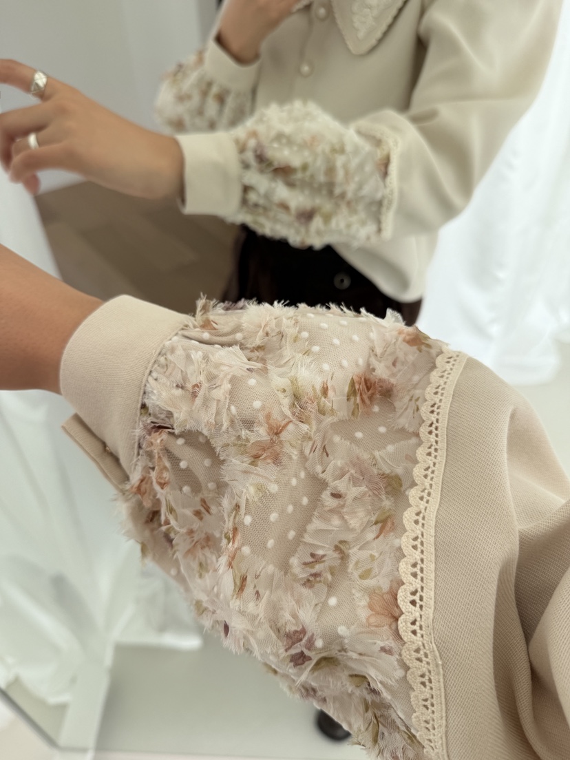 MOSMOS韓國代購㊣女裝新款休閑時尚熱賣真品人氣襯衫蕾絲衫MOSMOS襯衫/蕾絲衫