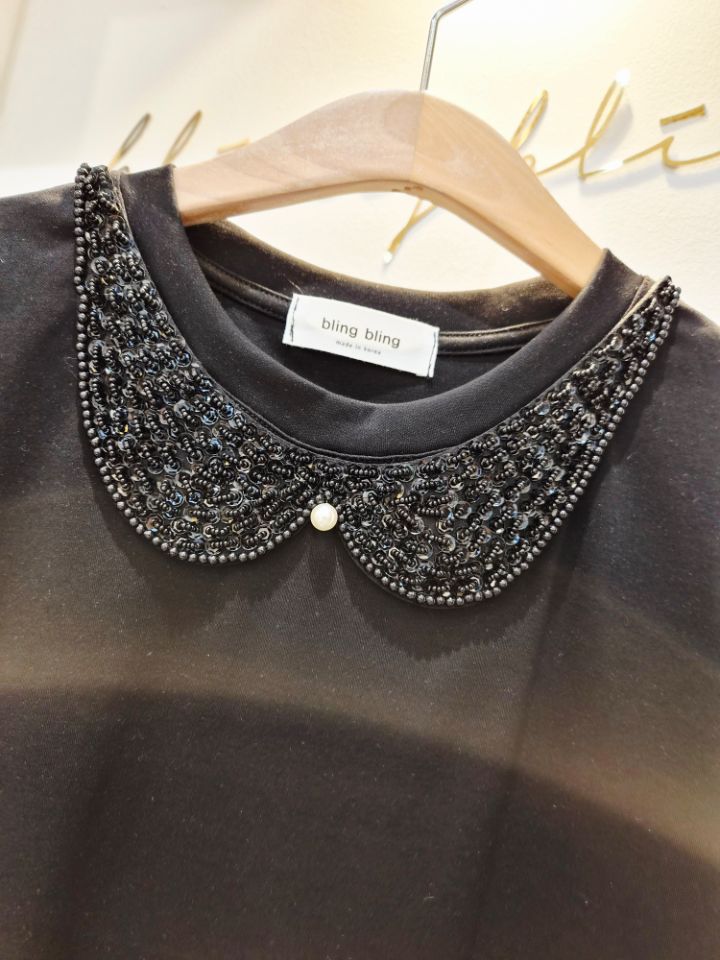 RICO東大門㊣代購女裝新品人氣25秋冬熱賣時尚職業真品長袖T恤bling bling/RICO長袖T恤