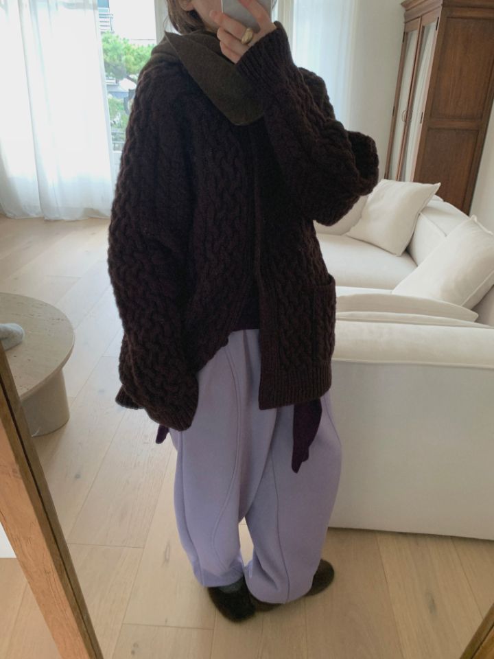 MARE韓國代購㊣女裝新款時尚熱賣推薦人氣真品25秋冬休閑褲抓絨MARE休閑褲