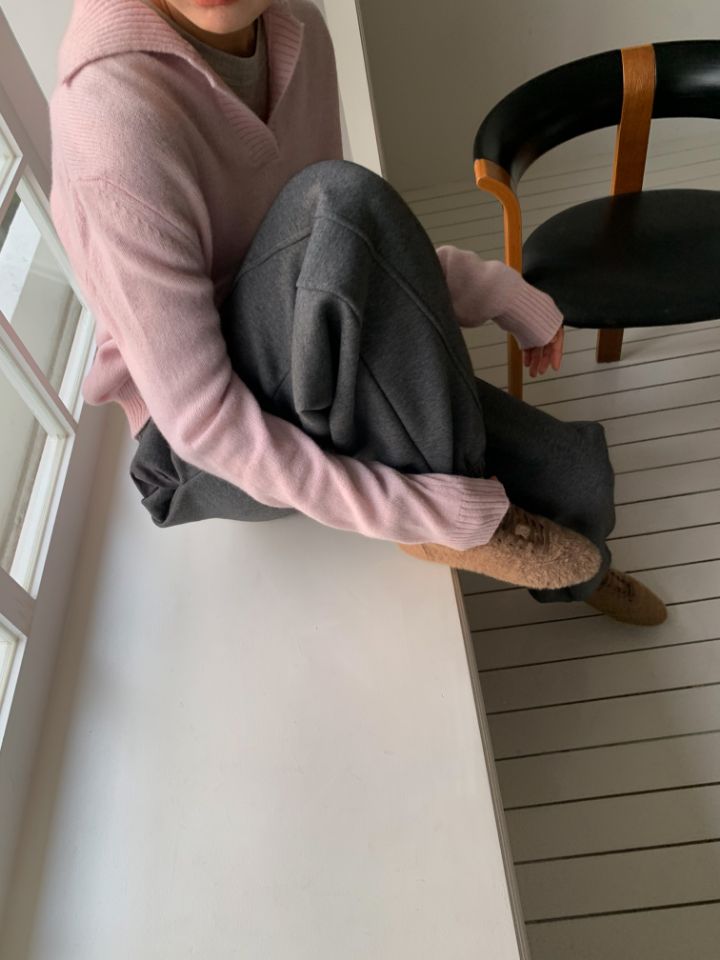 MARE韓國代購㊣女裝新款時尚熱賣推薦人氣真品25秋冬休閑褲抓絨MARE休閑褲