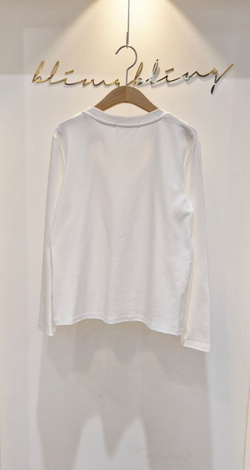 BLING BLING-S東大門㊣代購女裝新款25秋冬推薦熱賣長袖T恤BLING BLING-S長袖T恤