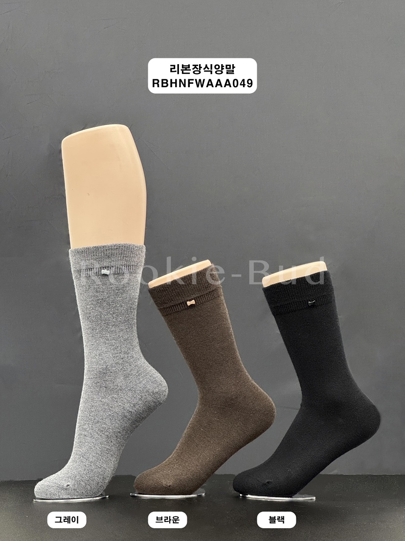 ROOKIE BUD韓國直郵㊣女士新款時尚人氣25秋冬真品休閑襪子ROOKIE BUD-L襪子