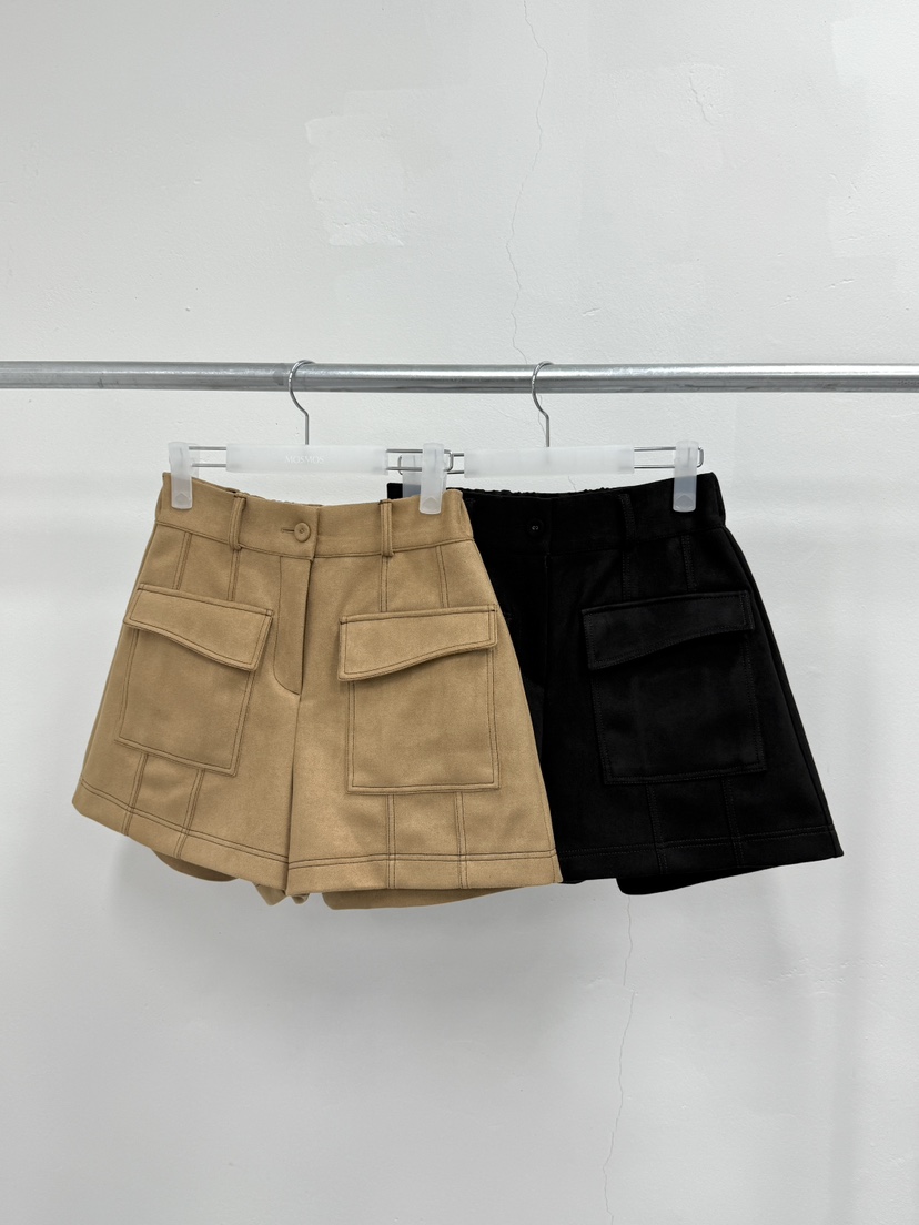 MOSMOS東大門㊣實拍女裝新款推薦真品熱賣休閑人氣25秋冬短褲MOSMOS短褲