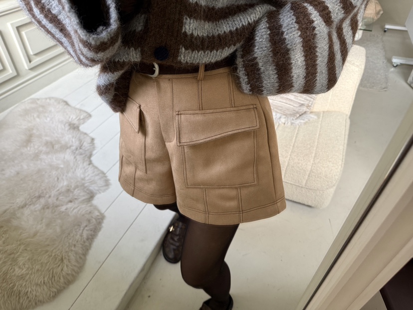 MOSMOS東大門㊣實拍女裝新款推薦真品熱賣休閑人氣25秋冬短褲MOSMOS短褲