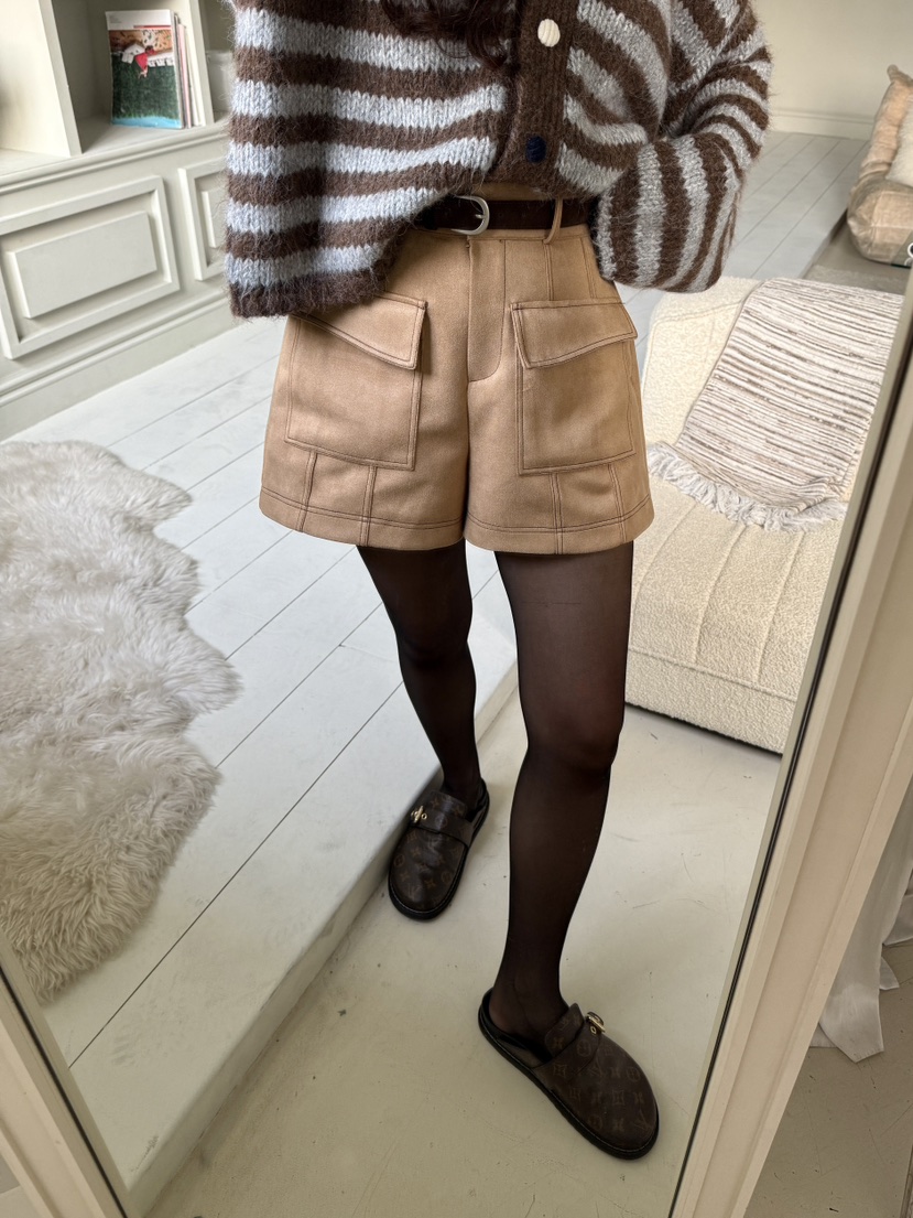 MOSMOS東大門㊣實拍女裝新款推薦真品熱賣休閑人氣25秋冬短褲MOSMOS短褲