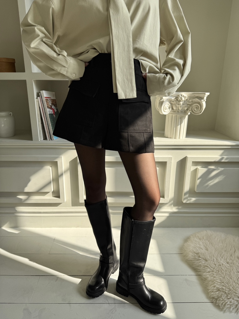 MOSMOS東大門㊣實拍女裝新款推薦真品熱賣休閑人氣25秋冬短褲MOSMOS短褲