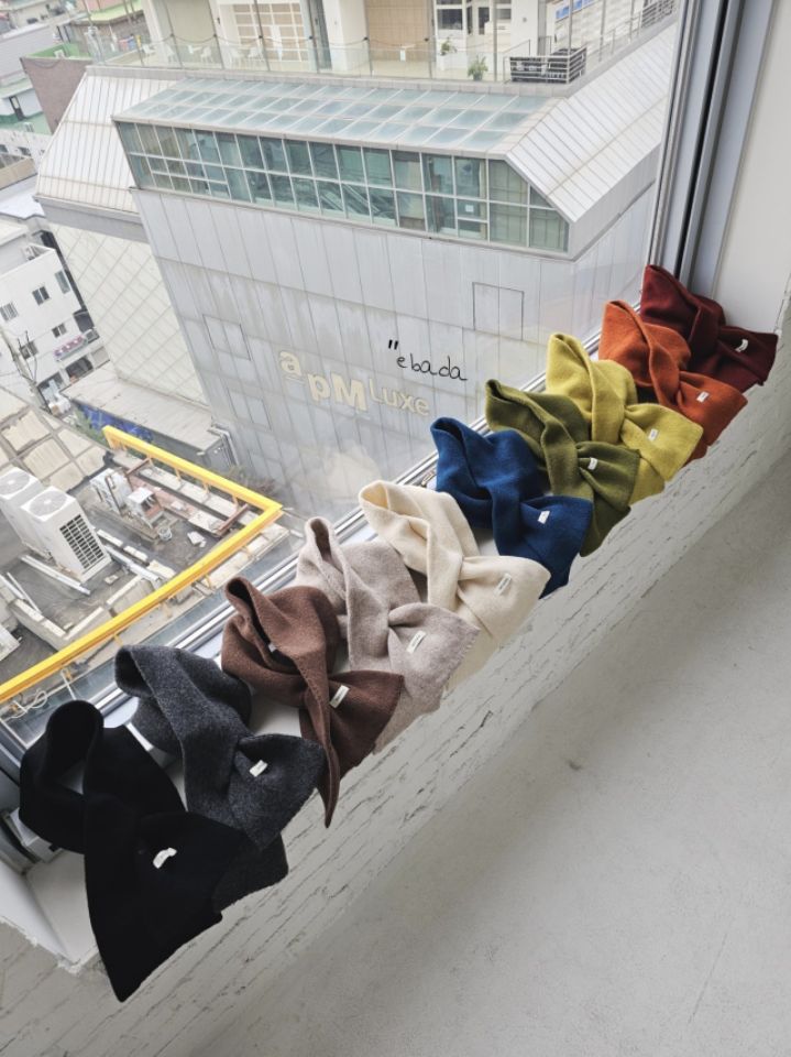 EBADA韓國直郵㊣女裝新品時尚熱賣職業人氣25秋冬休閑圍巾披肩EBADA圍巾/披肩