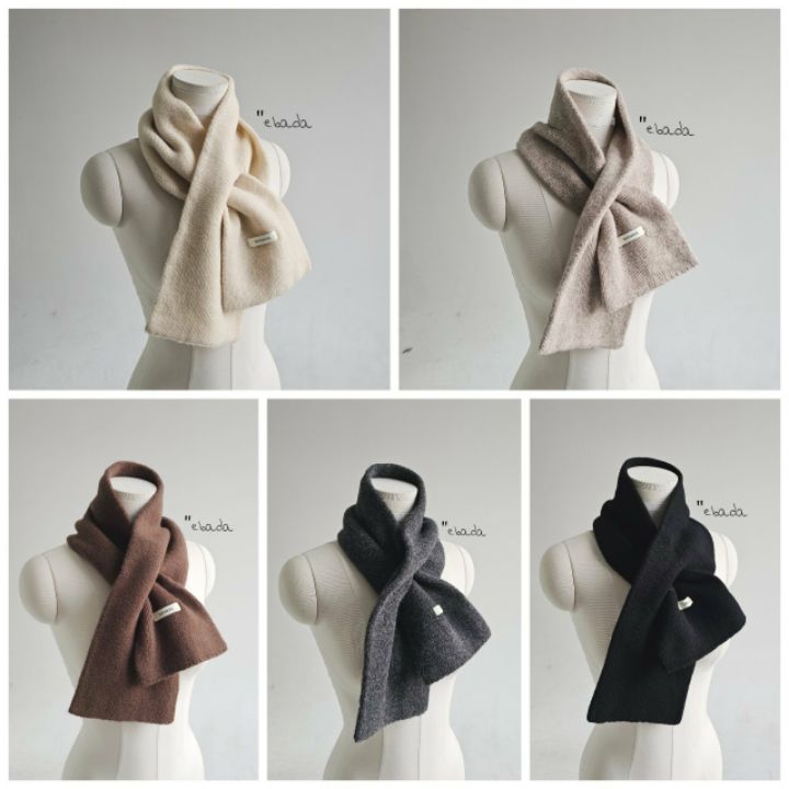 EBADA韓國直郵㊣女裝新品時尚熱賣職業人氣25秋冬休閑圍巾披肩EBADA圍巾/披肩