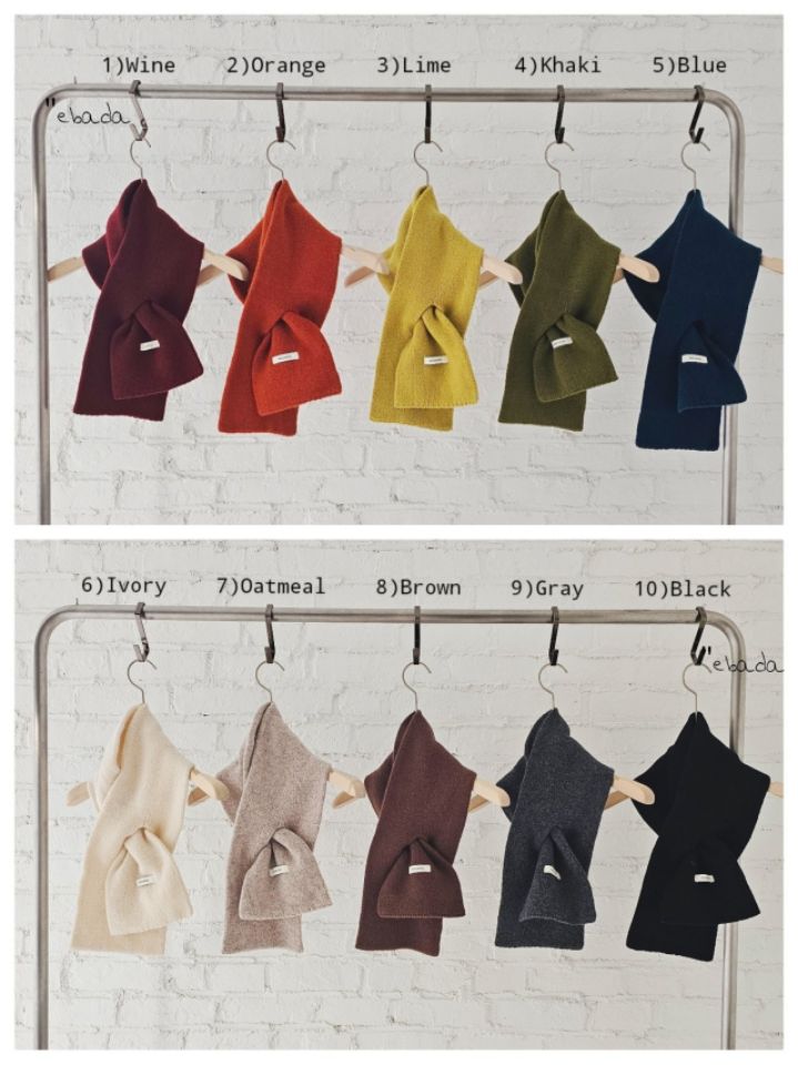 EBADA韓國直郵㊣女裝新品時尚熱賣職業人氣25秋冬休閑圍巾披肩EBADA圍巾/披肩