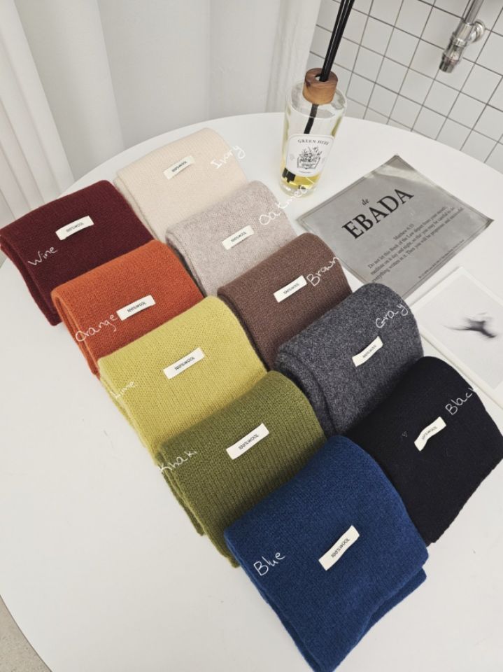 EBADA韓國直郵㊣女裝新品時尚熱賣職業人氣25秋冬休閑圍巾披肩EBADA圍巾/披肩