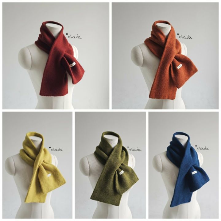 EBADA韓國直郵㊣女裝新品時尚熱賣職業人氣25秋冬休閑圍巾披肩EBADA圍巾/披肩