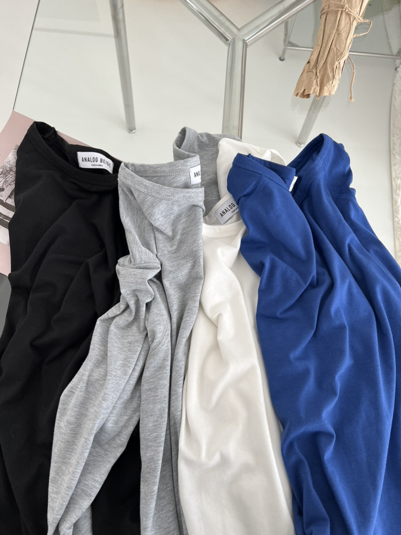 ANGLOG BEIGE韓國代購㊣女士新款休閑25秋冬熱賣推薦長袖T恤ANGLOG BEIGE長袖T恤